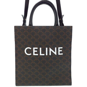 Celine Triomphe Vertical Cabas Bag